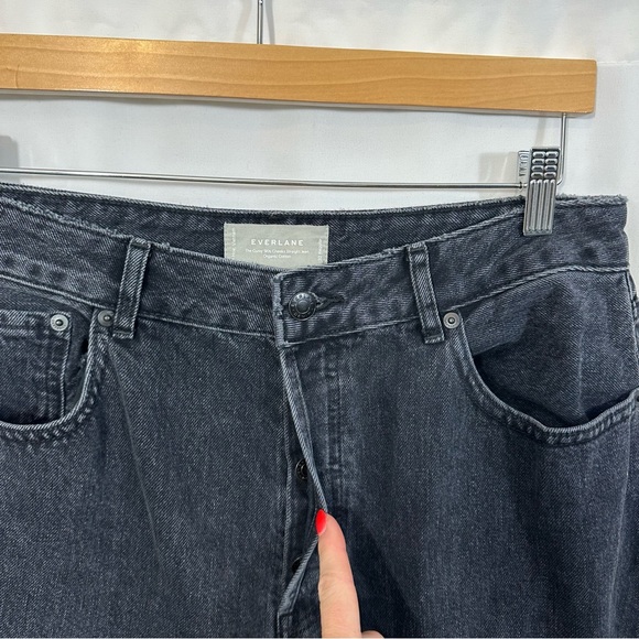 Everlane The Curvy 90s Cheeky Straight Leg Denim Jeans - Picture 10 of 13